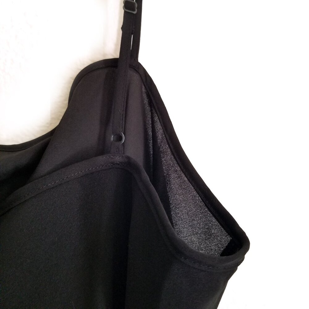 Rebecca Taylor Black Camisole Size 10 NWOT Classic!  Measurements below - Picture 4 of 11